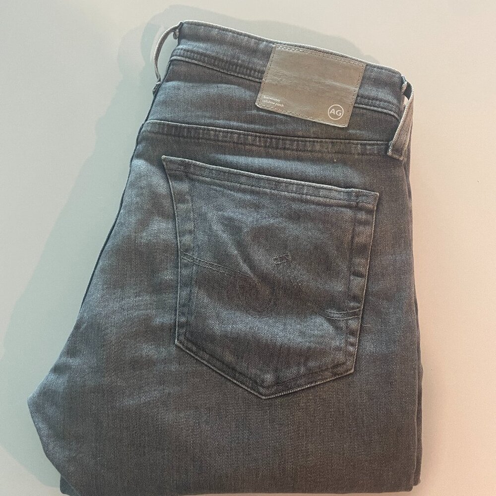 AG Tellis Men's Slim Fit Jeans - 31 Waist - Blue - Used